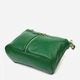 Сумка шоппер женская из натуральная кожи Vintage leather-22097 Зеленая - изображение 3