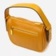 Сумка багет седло женская из натуральная кожи Vintage leather-22100 Желтая - изображение 3