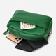 Сумка кросс боди через плечо женская из натуральная кожи Vintage leather-22120 Зеленая - изображение 8