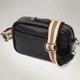 Сумка кросс боди через плечо женская из натуральная кожи Vintage leather-22123 Черная - изображение 19