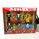 Набор игровых фигурок Roblox 6 шт 7 см пластиковая коробка 21х17х7,5 см - изображение 1