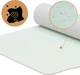 Килимок спортивний Actiget TPE для йоги та фітнесу 183 x 61 x 0.6 см Mint/Grey (ACT0024) - зображення 6