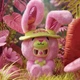 Мягкая игрушка Rebel Bear 15 см плюш разноцветный с кольцом POP TOP серия Sweet Zoo - изображение 3
