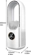 Безлопастной вентилятор с увлажнением Air Multiplier White — Свежесть и прохлада нового поколения - изображение 3