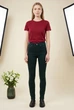 Джинси жіночі висока талія ASOS DESIGN Sculpt Me 34-36 чорні W24 - изображение 1