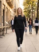 Лонгслів жіночій ASOS Design Maternity з органічної бавовни чорний 44-46 - изображение 2