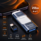 Флешка AXFEE 256GB 4-в-1 USB 3.0 Type-C microUSB Lightning для телефону та ПК - зображення 8