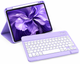 Чохол-клавіатура Vobafe KB-109 QWERTZ з тачпадом лавандовий для iPad Air 11 M4/M3/M2 та Air 5/4 10.9 - изображение 1