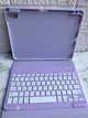 Чохол-клавіатура Vobafe KB-109 QWERTZ з тачпадом лавандовий для iPad Air 11 M4/M3/M2 та Air 5/4 10.9 - изображение 7