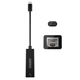 Сетевой адаптер Choetech USB-C to RJ-45 1Gbps Black (HUB-R01-BK) - изображение 3