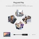 Сетевой адаптер Choetech USB-C to RJ-45 1Gbps Black (HUB-R01-BK) - изображение 7
