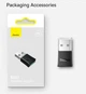 Bluetooth адаптер Dongle USB Bluetooth 5.3 Baseus BA07 - зображення 9
