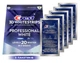 Отбеливающие полоски для зубов Crest 3D Whitestrips Professional White ⑳ levels whiter, 5 пакетиков (10 полосок), курс 5 дней по 45 минут. - изображение 1