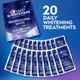 Відбілювальні смужки для зубів Crest 3D Whitestrips Professional White ⑳ levels whiter, Упаквока 20 пакетиків (40 смужок), курс 20 днів по 45 хвилин - зображення 9