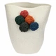Wazon Rituali Domestici Pompompon S biały (8018594654334) - obraz 1