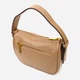 Сумка багет седло женская из натуральная кожи Vintage leather-22128 Бежевая - изображение 3
