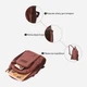 Сумка-рюкзак мужская тканевая 6 л Vintage leather-22150 6 л Коричневая - изображение 6