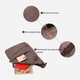 Сумка слинг через плечо мужская Vintage leather-22198 Песочная - изображение 6