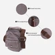Сумка планшет через плечо мужская Vintage leather-22217 Серая - изображение 6