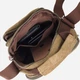 Сумка планшет через плечо мужская Vintage leather-22219 Оливковая - изображение 8