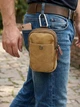 Сумка мужская Vintage leather-22227 Песочная - изображение 2