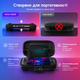 Премиум оригинальная сумка JSAUX BG0139 для Lenovo Legion Go / Go S / Go 2, фетр + микрофибра, ремень на плечо, Black - изображение 4
