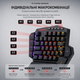 Бездротова одноруча механічна клавіатура REDRAGON K585-KS DITI, червоні світчі, RGB 16 режимів, 7 макро-клавіш - зображення 4