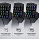 Бездротова одноруча механічна клавіатура REDRAGON K585-KS DITI, червоні світчі, RGB 16 режимів, 7 макро-клавіш - зображення 5