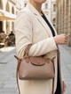 Сумка кросс боді через плече жіноча з натуральної шкіри Vintage leather-22251 Бежева - зображення 2