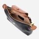 Сумка крос-боді жіноча шкіряна Vintage leather-22252 Чорна - зображення 8