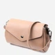 Сумка кросс боди через плечо женская из натуральная кожи Vintage leather-22256 Бежевая - изображение 1