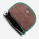 Сумка кросс боди через плечо женская из натуральная кожи Vintage leather-22260 Зеленая - изображение 8