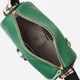 Сумка кросс боди через плечо женская из натуральная кожи Vintage leather-22261 Зеленая - изображение 6