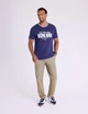 Мужская футболка U.S. Polo Assn. синяя, M - изображение 3