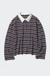 Лонгслів Uniqlo 44(M) Коричнево-синій (150111) - зображення 7