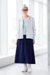 Піджак Uniqlo 44(M) Білий у смужку (150138) - зображення 2