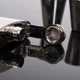 Подарунковий набір для напоїв 4в1 Silver-Black, фляга 230 мл, 2 стопки та лійка, чорний - зображення 6