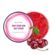 Парфумований скраб жуйка для очищення тіла з ароматом вишні Juicy Cherry Reclaire cosmetics 200 мл - зображення 2
