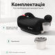 Автокрісло-бустер Hanert Junior i-Size Black Isofix з підстаканником, чорний дитячий автомобільний бустер R129 i-Size для дітей - зображення 4