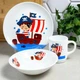 Детский набор посуды Luminarc Deep Blue Dishes X3296 3 предмета Пират - изображение 1