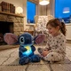Дихаючий Stitch Стіч 40 см синій інтерактивна м'яка іграшка з підсвіткою та музикою - зображення 2