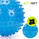 Мяч для пилатеса, йоги и реабилитации Actiget 20 см массажный с насосом Blue (ACT0152) - изображение 7