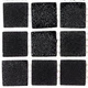 Мозаика CONCRETE BLACK черная шершавая облицовочная (13-90654) - изображение 4