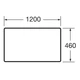 Стільниця для ванної ROCA VICTORIA BASIC A857508155, деревина, на тумбу, 120 см - изображение 2