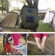 Душ туристический солнечный Trizand 23495, 20 л, с термометром, портативный, для кемпинга и дачи - изображение 2