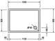 Душовий піддон DURAVIT STARCK SLIMLINE 720122000000000, прямокутна, акрил - изображение 2