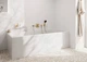 Вилив настінний для ванни HANSGROHE TECTURIS E 73410140, бронза, латунь - изображение 2