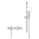 Змішувач для душу GROHE GROHTHERM 500, хром, настінний - изображение 2