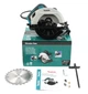 Циркулярна пила для дому та майстерні Makita HS7010 1200 Вт 185 мм , із глибиною пропилу 66 мм, підключенням пилососа для столярних, будівельних і ремонтних робіт - зображення 14