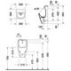 Пісуар DURAVIT D-CODE, прямокутна, санфаянс - изображение 2